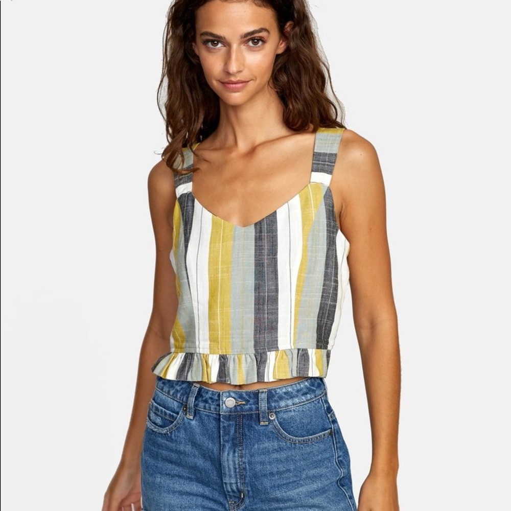Rvca Golden Oak Key Tank